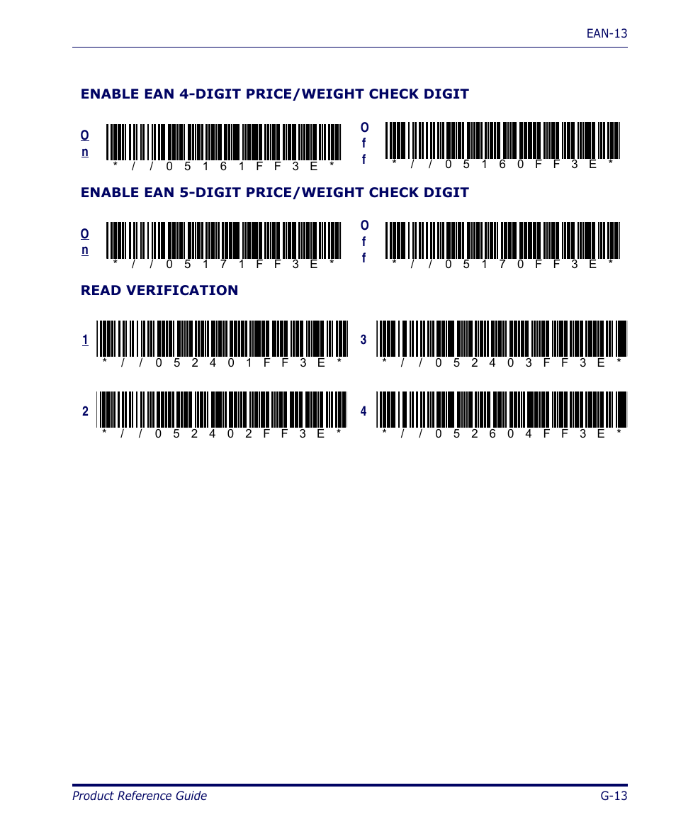 Datalogic Scanning 4420 User Manual | Page 185 / 240