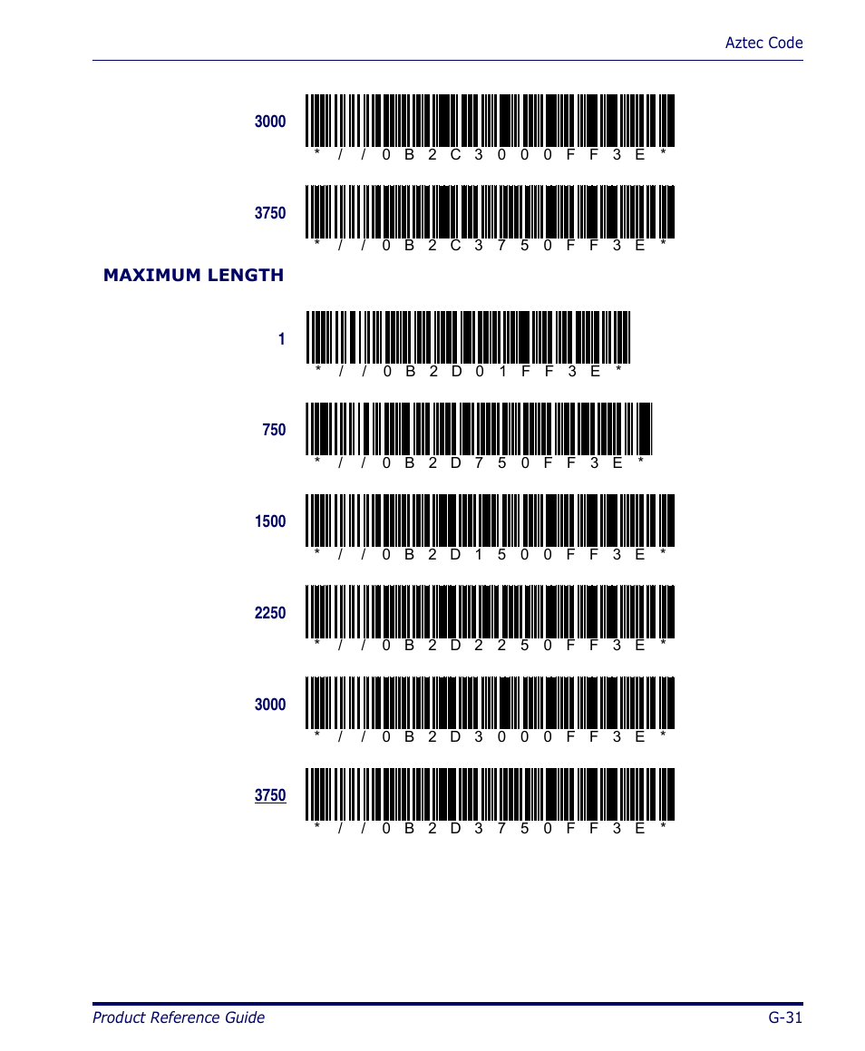 Datalogic Scanning 4420 User Manual | Page 203 / 240