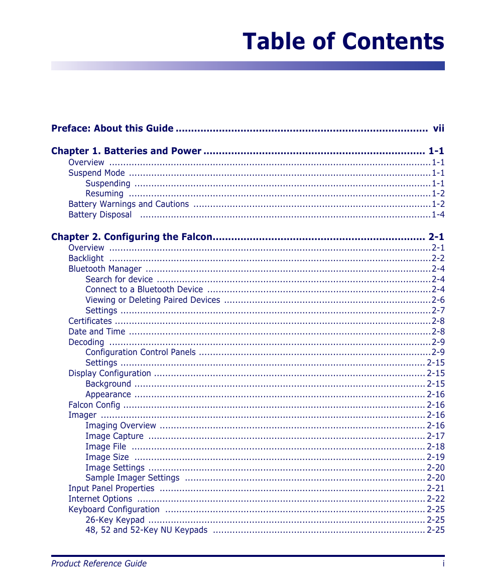 Datalogic Scanning 4420 User Manual | Page 3 / 240