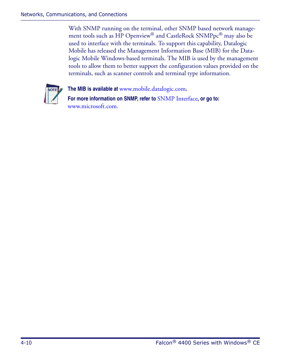 Datalogic Scanning 4420 User Manual | Page 88 / 240