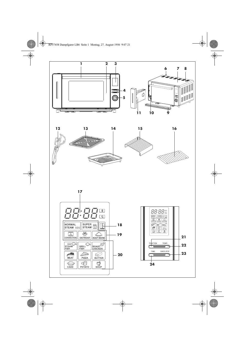 Silvercrest SDBO 1850 A1 User Manual | Page 3 / 30