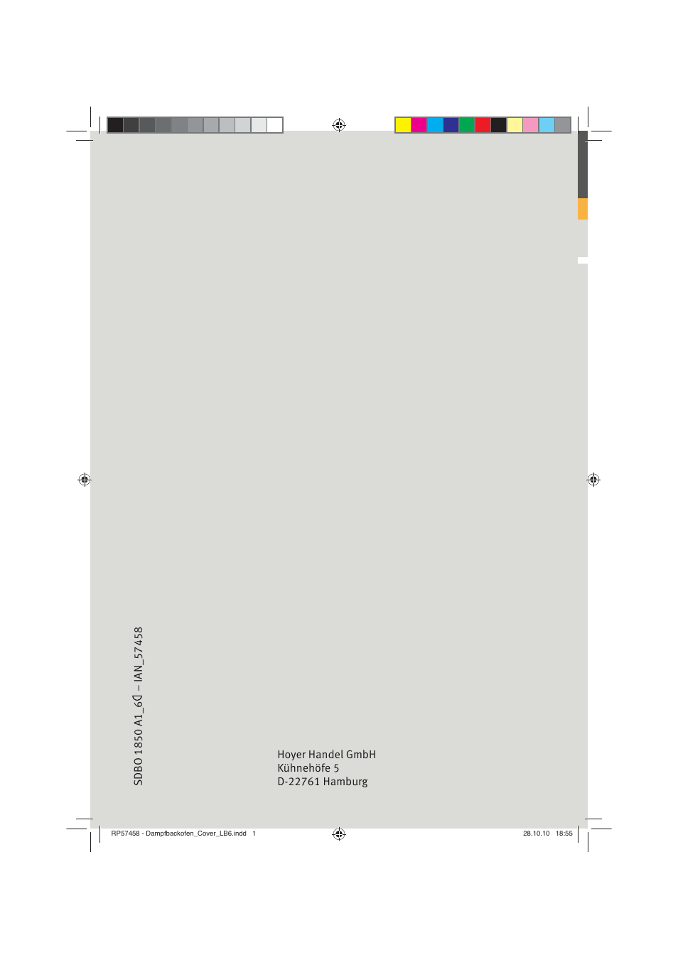 Silvercrest SDBO 1850 A1 User Manual | Page 30 / 30