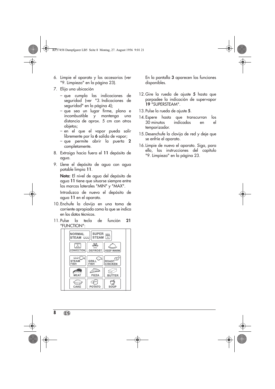 Silvercrest SDBO 1850 A1 User Manual | Page 10 / 126