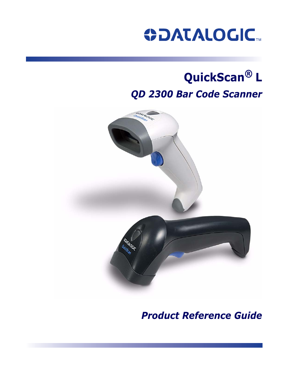 Datalogic Scanning QUICKSCAN QD 2300 User Manual | 192 pages