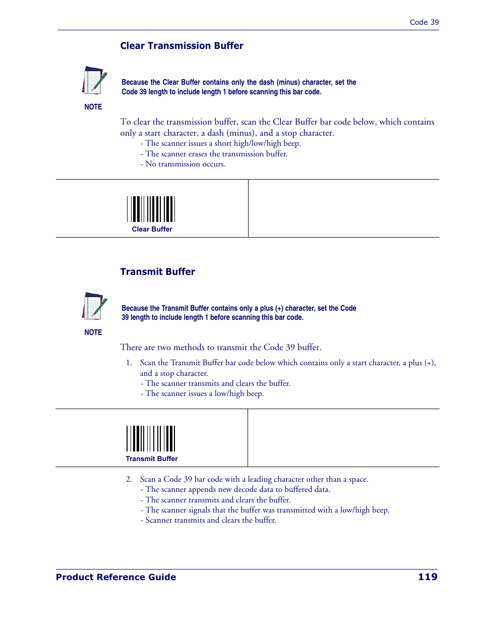 Datalogic Scanning QUICKSCAN QD 2300 User Manual | Page 125 / 192