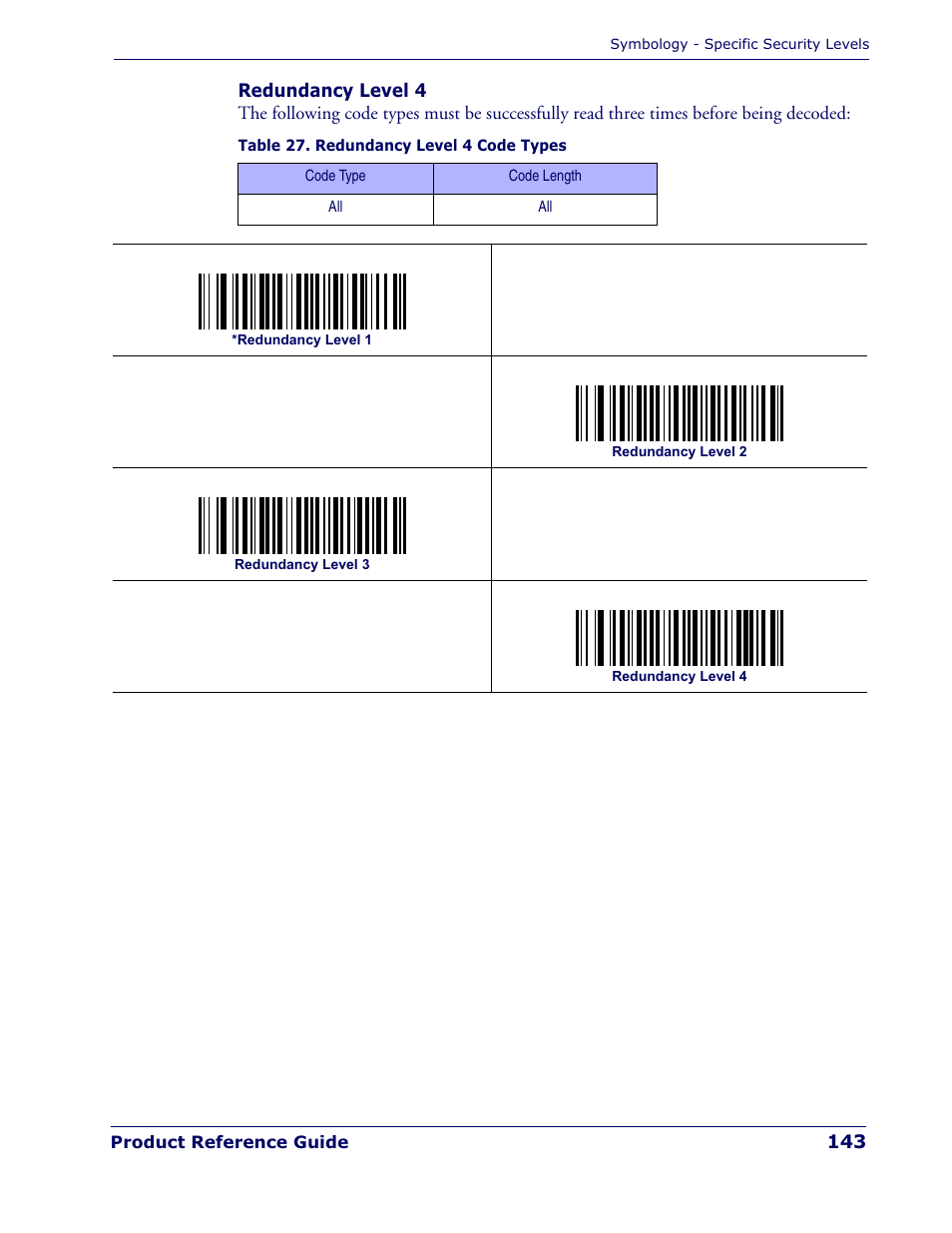 Datalogic Scanning QUICKSCAN QD 2300 User Manual | Page 149 / 192