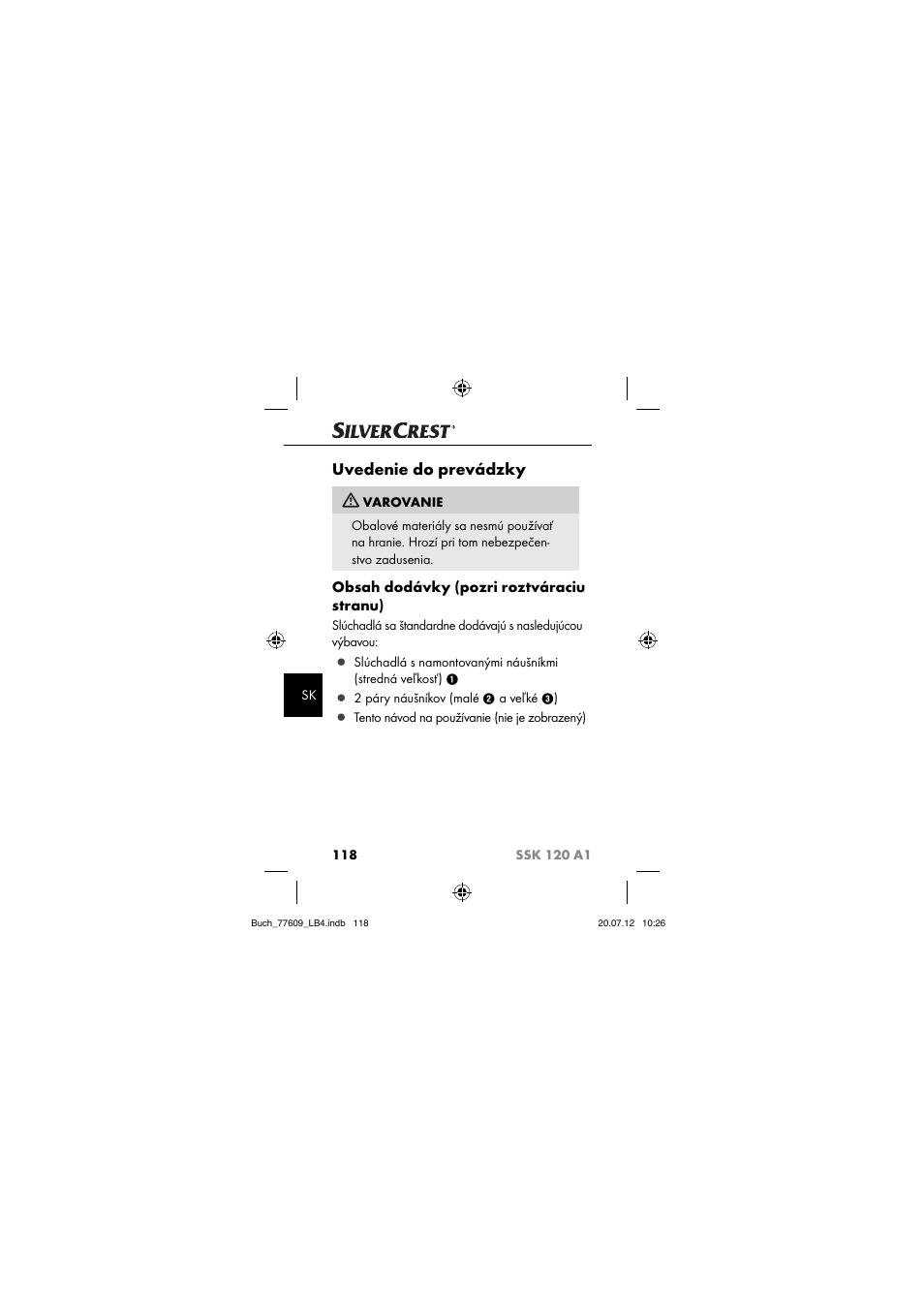 Silvercrest SSK 120 A1 User Manual | Page 120 / 153