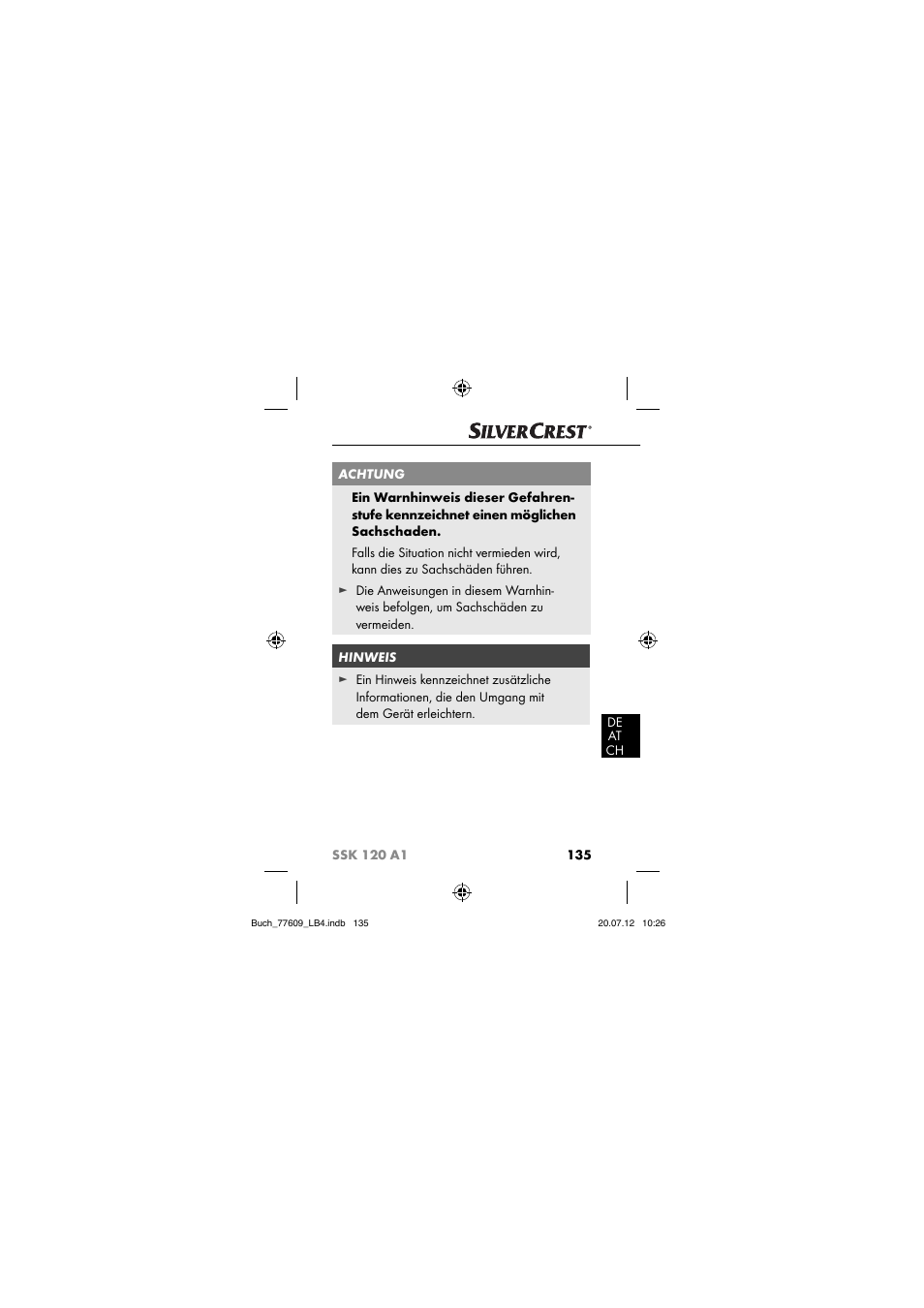 Silvercrest SSK 120 A1 User Manual | Page 137 / 153