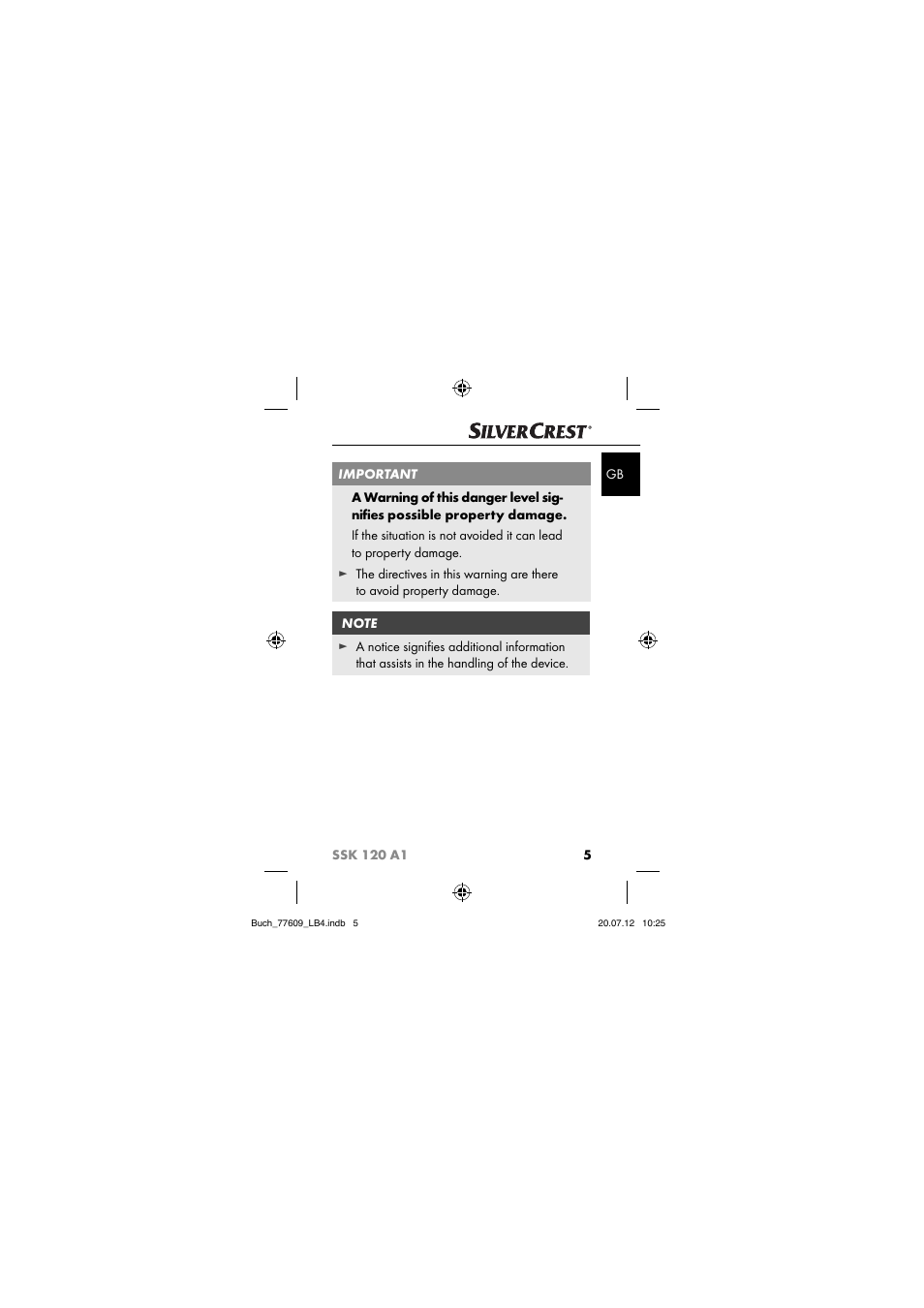 Silvercrest SSK 120 A1 User Manual | Page 7 / 153