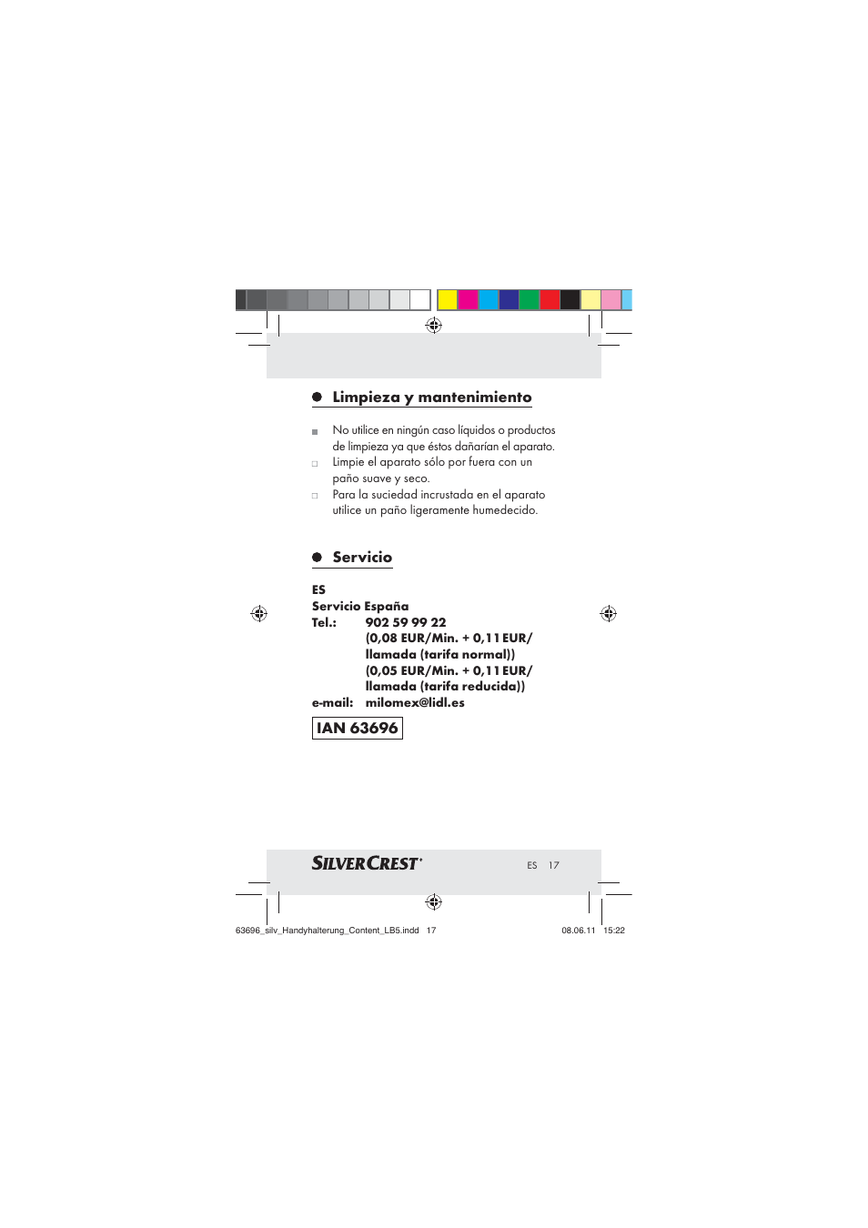 Silvercrest Z30833 A / Z30833B User Manual | Page 15 / 64