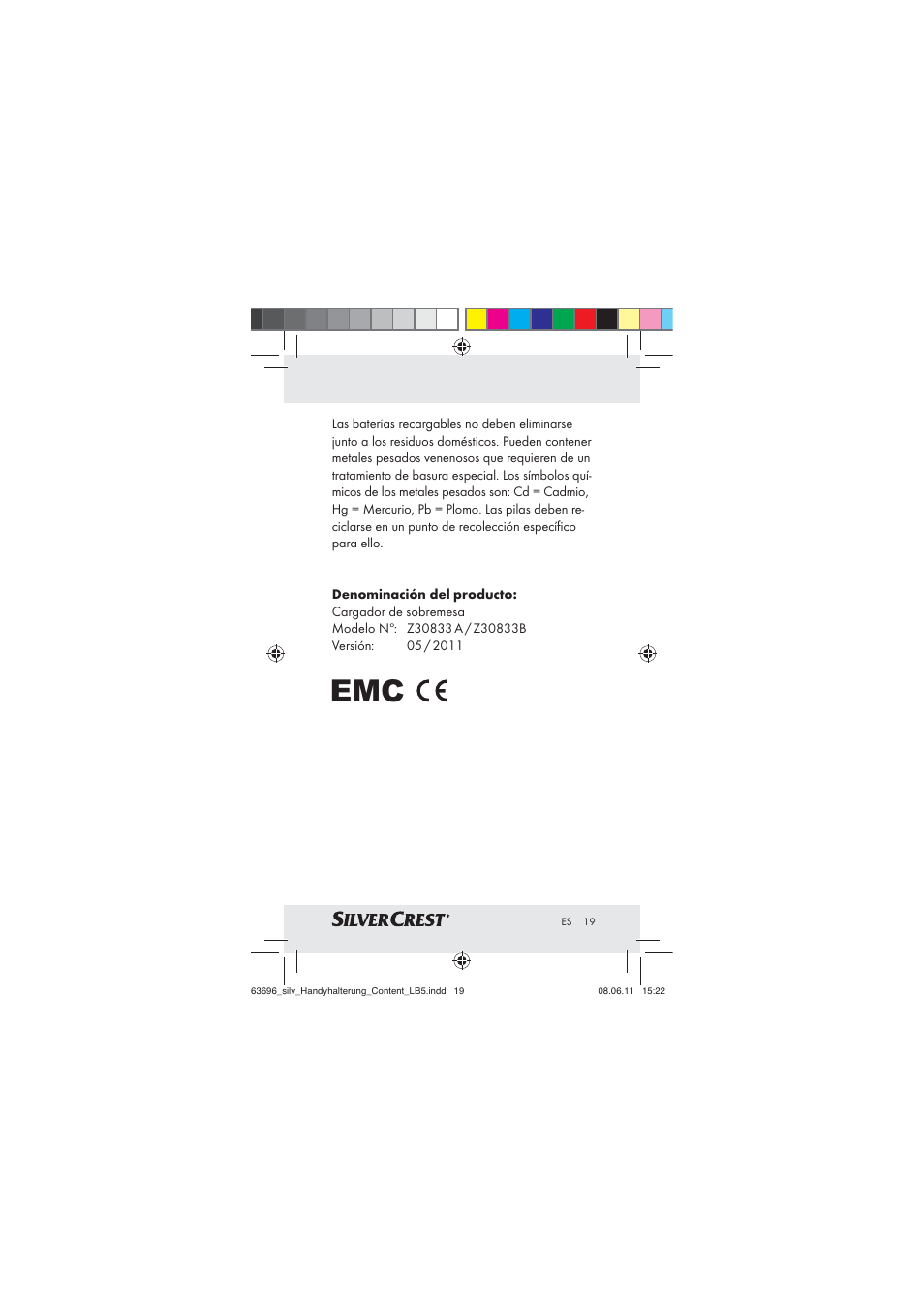 Silvercrest Z30833 A / Z30833B User Manual | Page 17 / 64