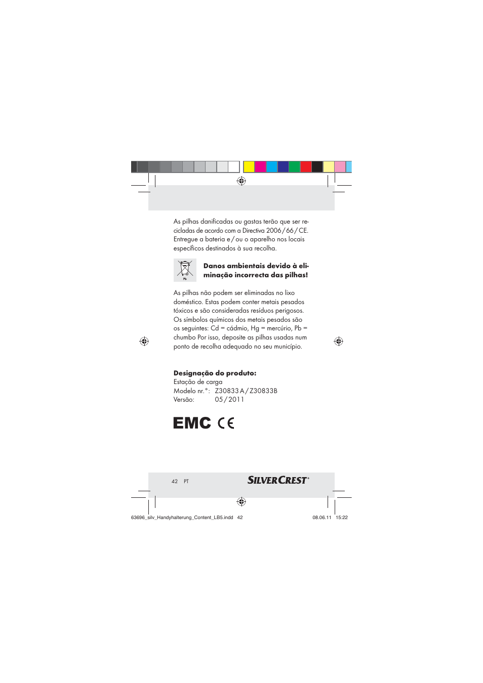 Silvercrest Z30833 A / Z30833B User Manual | Page 40 / 64