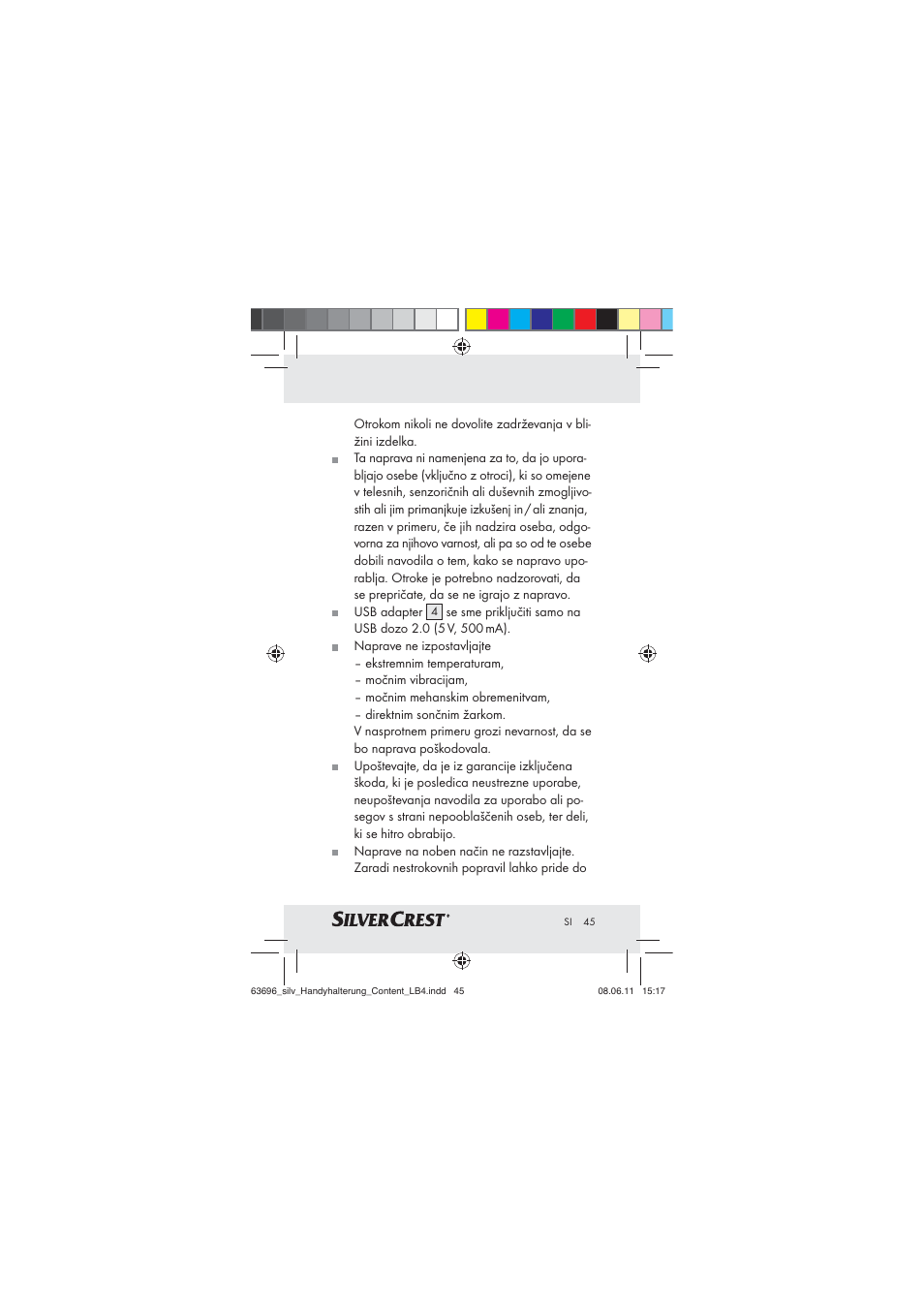 Silvercrest Z30833 A / Z30833B User Manual | Page 43 / 85