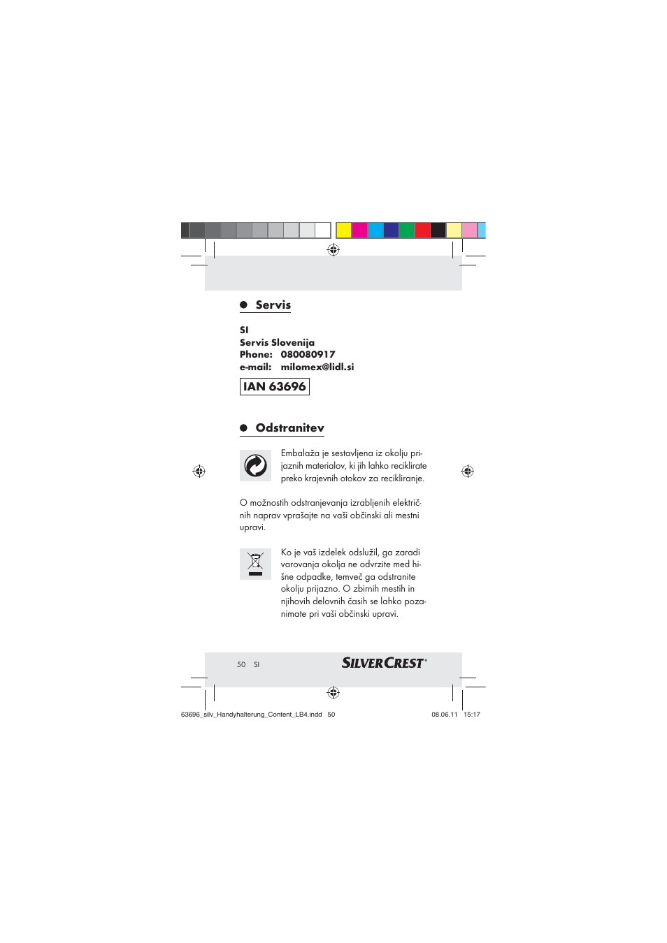 Silvercrest Z30833 A / Z30833B User Manual | Page 48 / 85