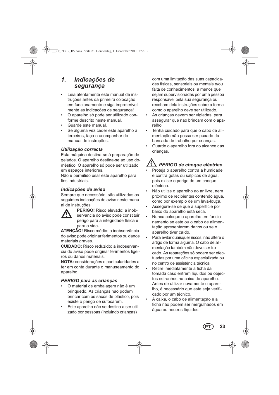 Indicações de segurança | Silvercrest SECM 12 A1 User Manual | Page 25 / 54