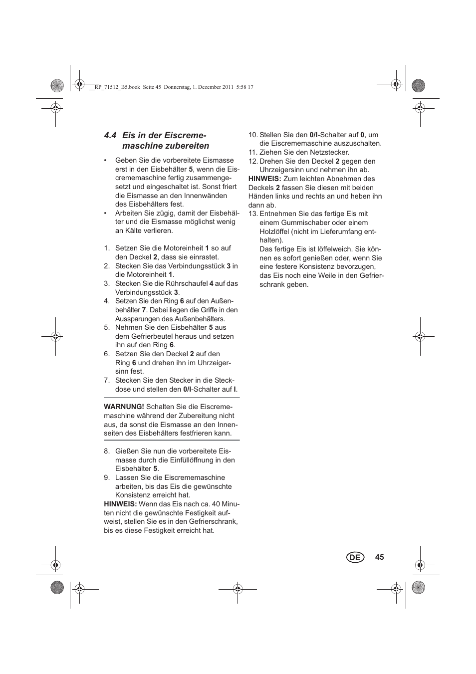 Silvercrest SECM 12 A1 User Manual | Page 47 / 54