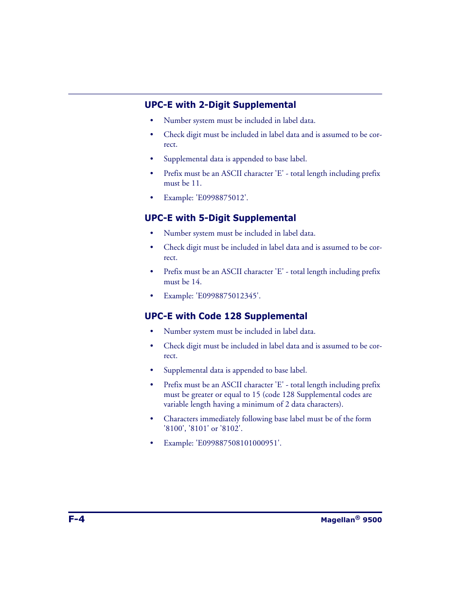 Datalogic Scanning 9500 User Manual | Page 446 / 460