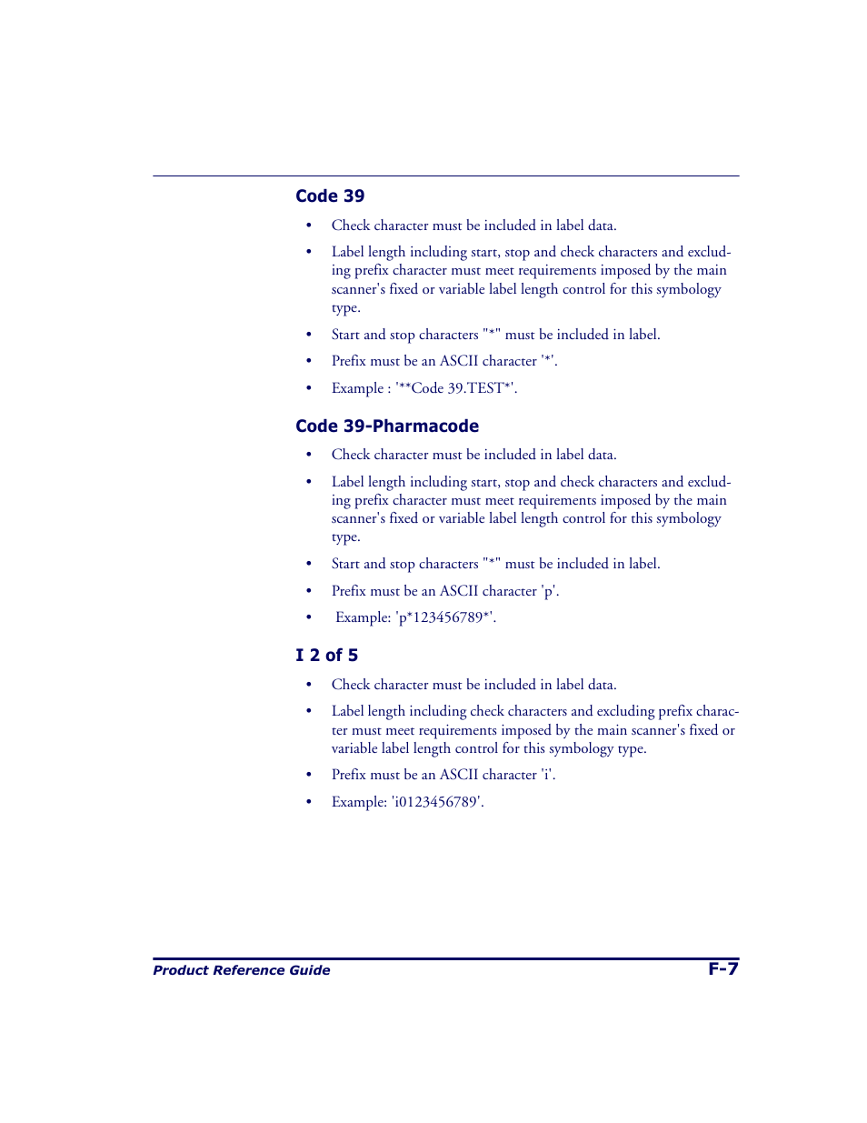 Datalogic Scanning 9500 User Manual | Page 449 / 460