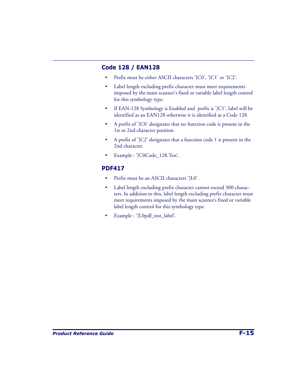 Datalogic Scanning 9500 User Manual | Page 457 / 460
