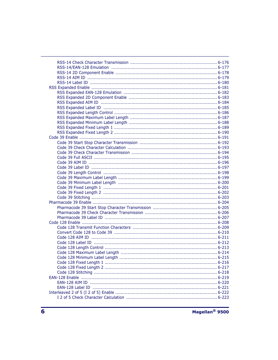 Datalogic Scanning 9500 User Manual | Page 8 / 460