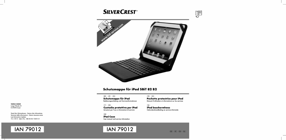 Silvercrest SBiT 82 B2 User Manual | 60 pages