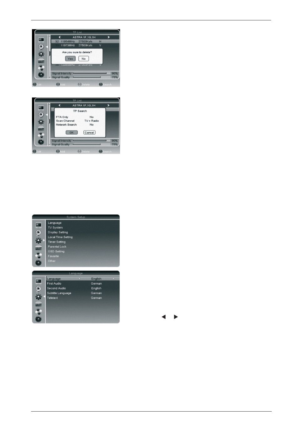 System setup | Silvercrest SSR 1080 A1 User Manual | Page 27 / 53