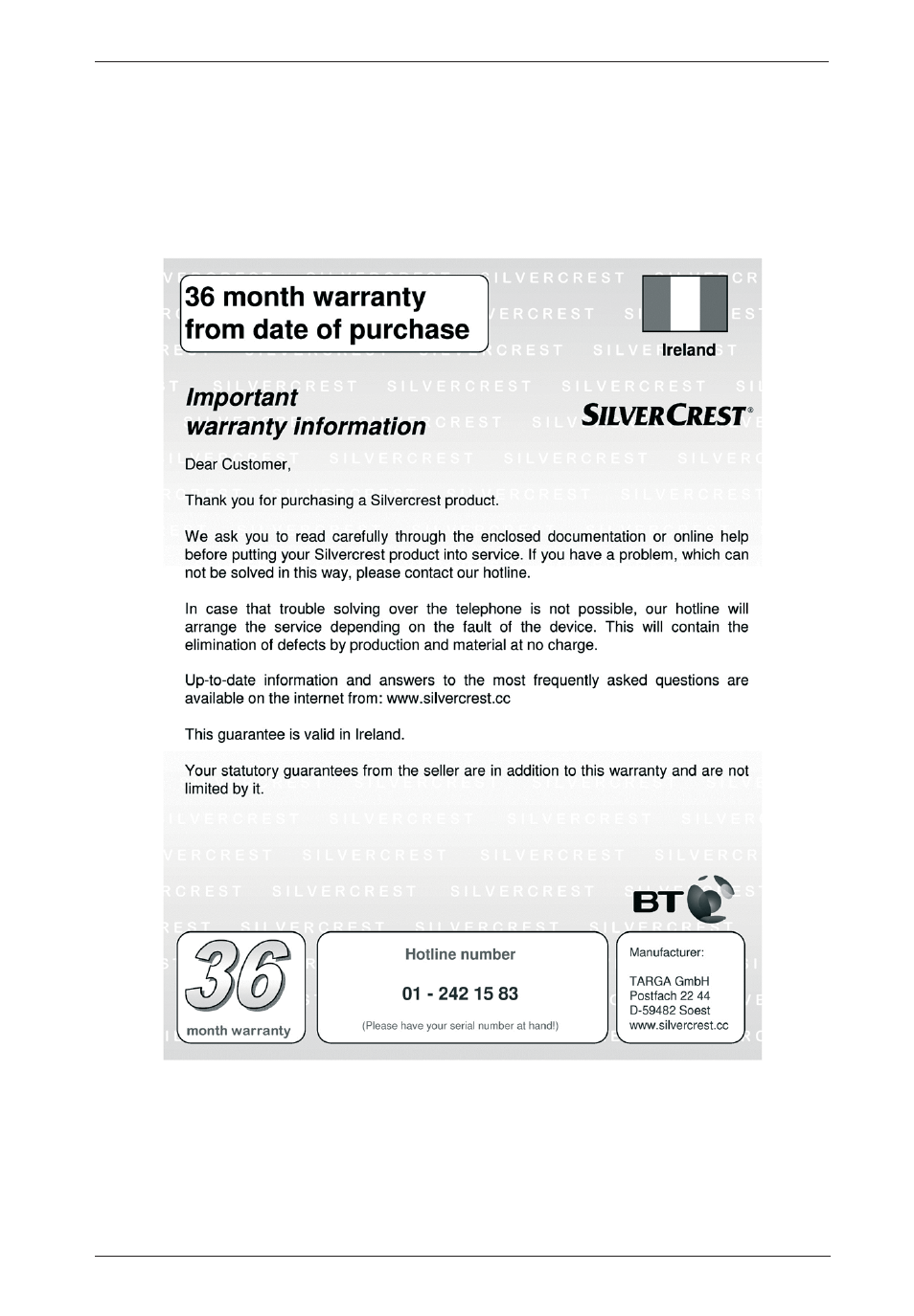 Silvercrest SSR 1080 A1 User Manual | Page 51 / 53