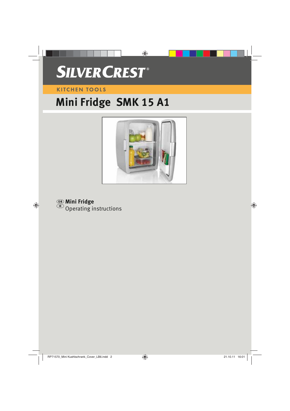 Silvercrest SMK 15 A1 User Manual | 14 pages