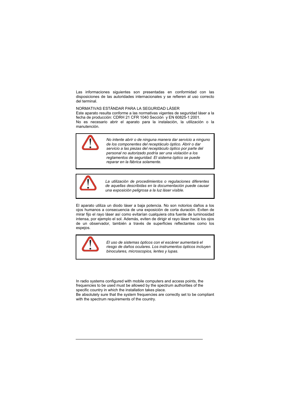 Radio compliance | Datalogic Scanning Formula User Manual | Page 11 / 72