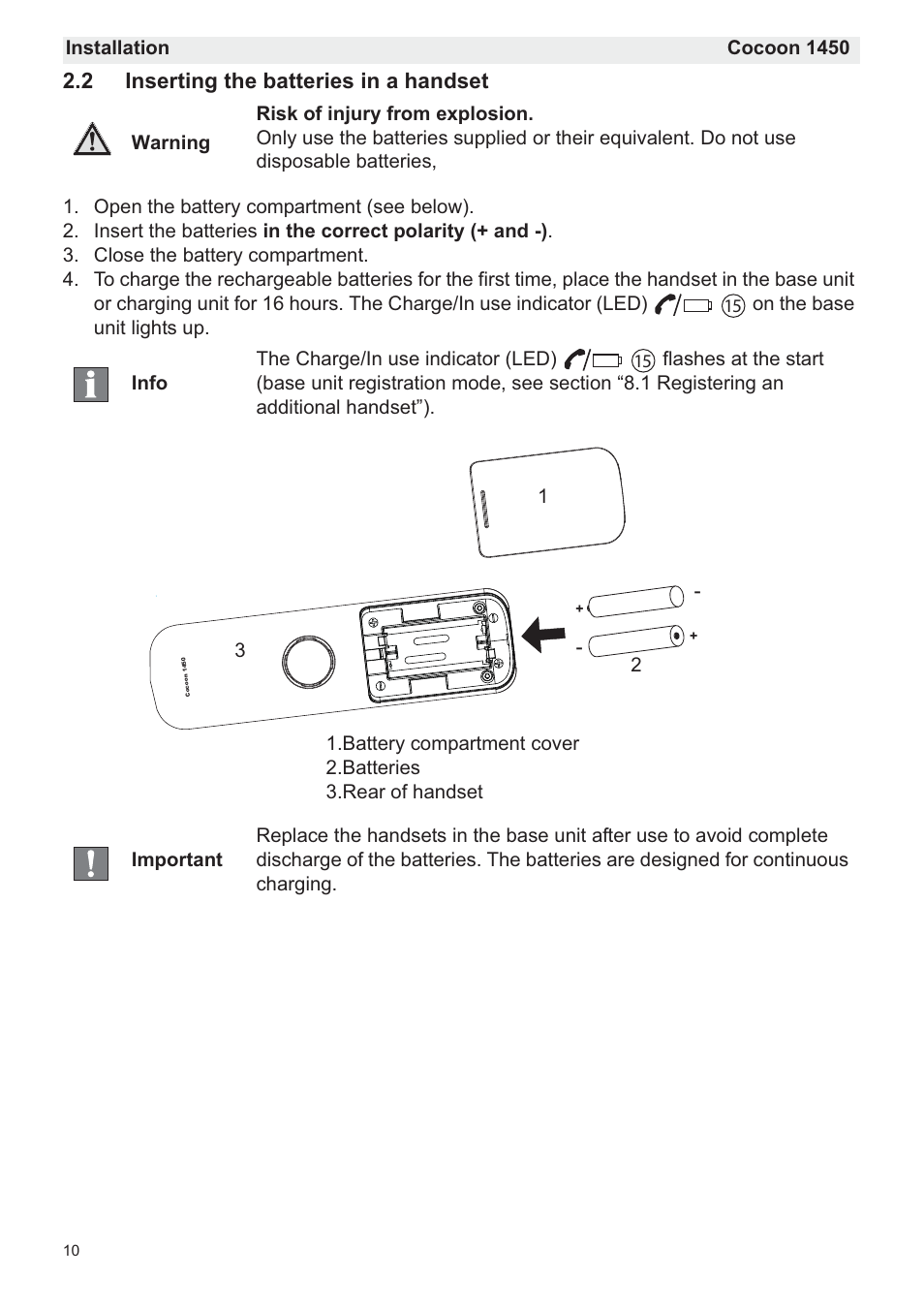 Silvercrest COCOON 1450 User Manual | Page 12 / 49
