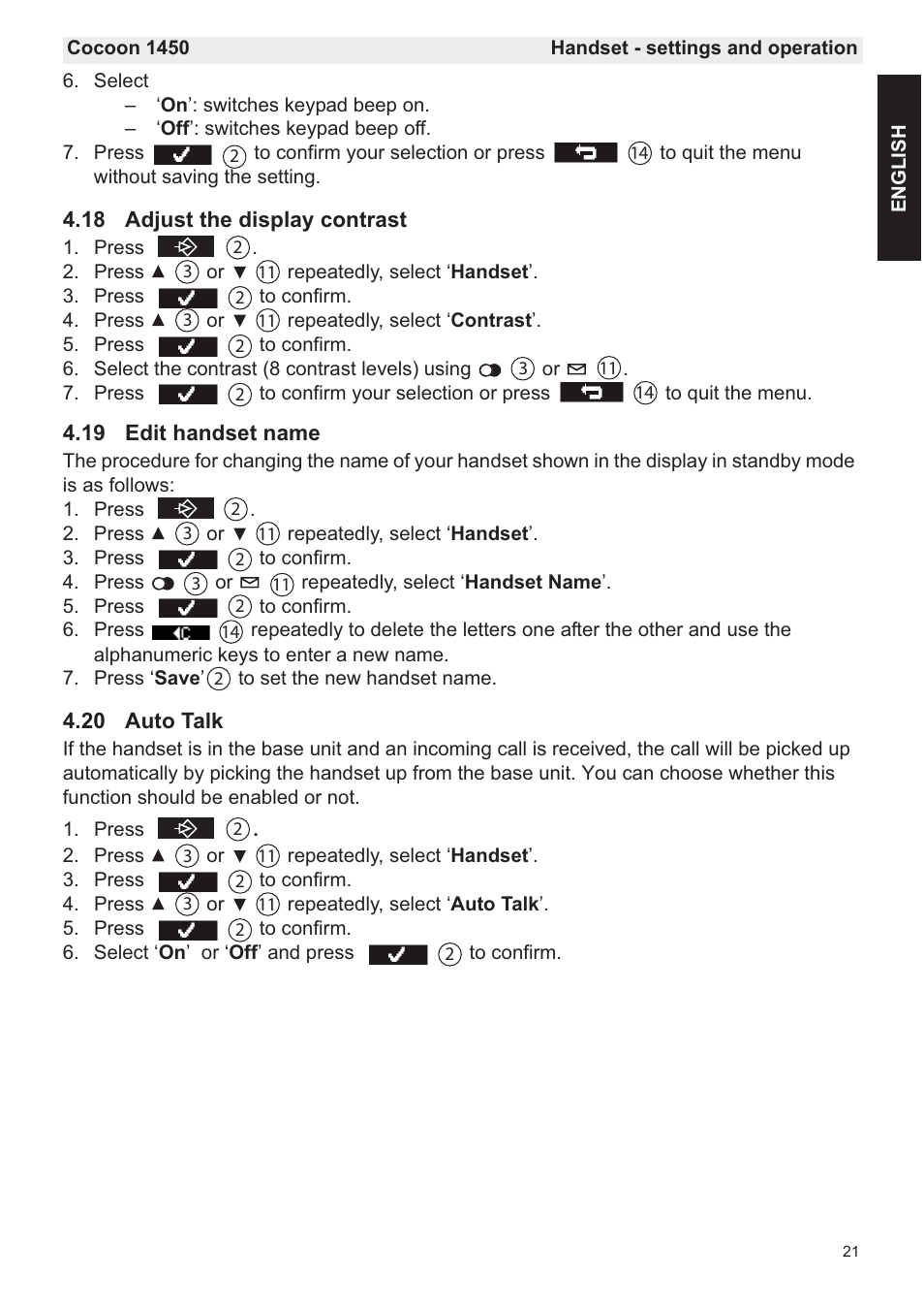 Silvercrest COCOON 1450 User Manual | Page 23 / 49