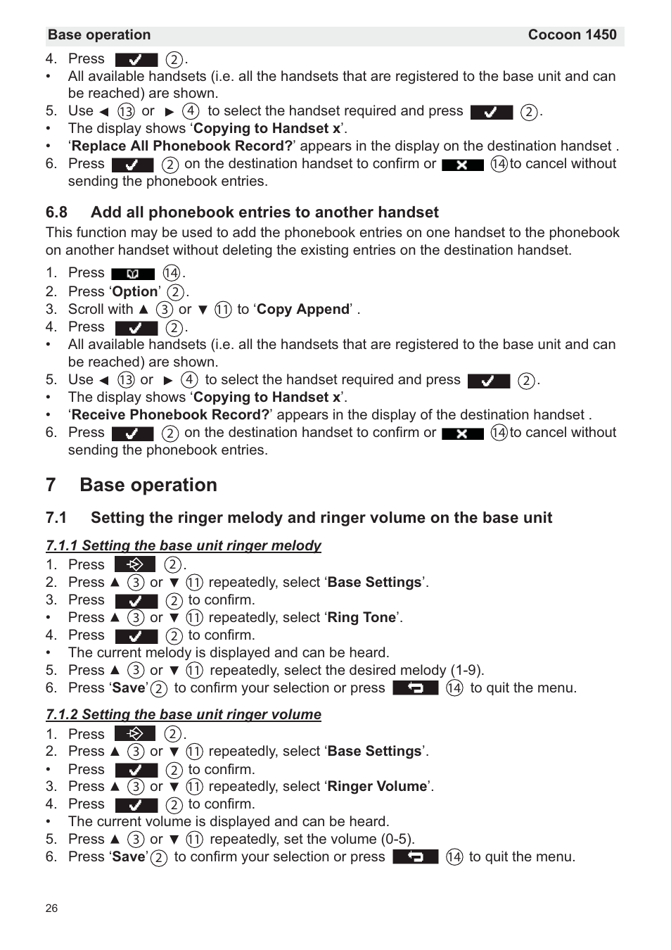 7base operation | Silvercrest COCOON 1450 User Manual | Page 28 / 49