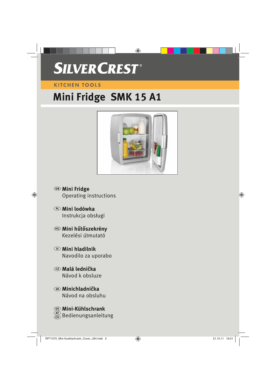 Silvercrest SMK 15 A1 User Manual | 62 pages