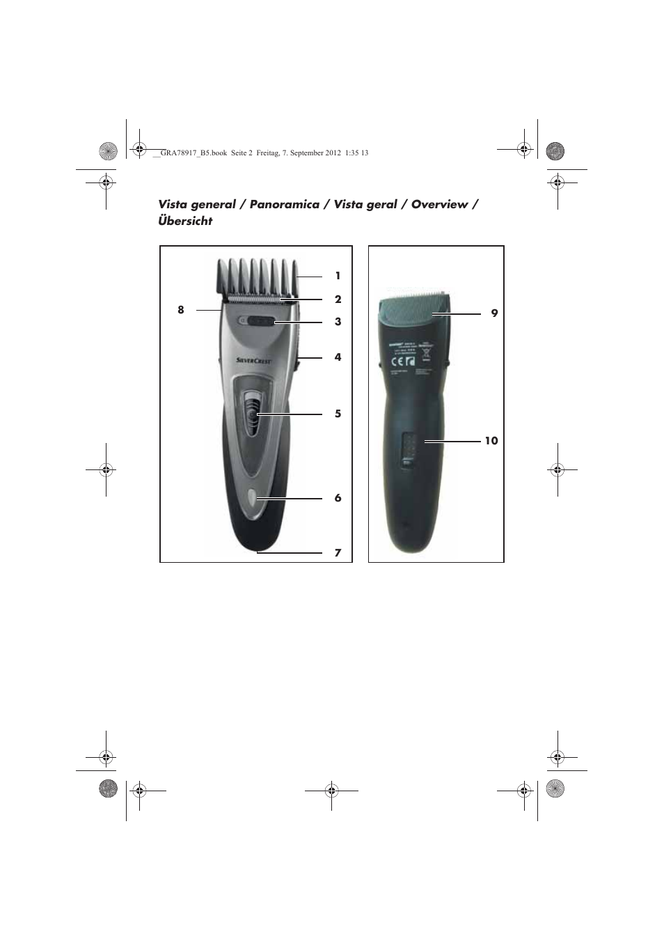 Silvercrest SHBS 600 A1 User Manual | Page 3 / 76