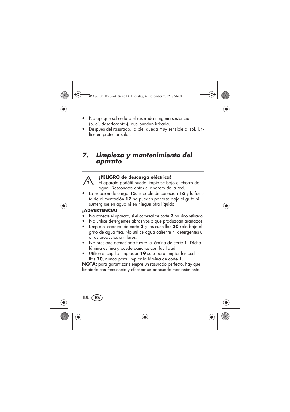 Limpieza y mantenimiento del aparato | Silvercrest SDR 1000 A1 User Manual | Page 16 / 116