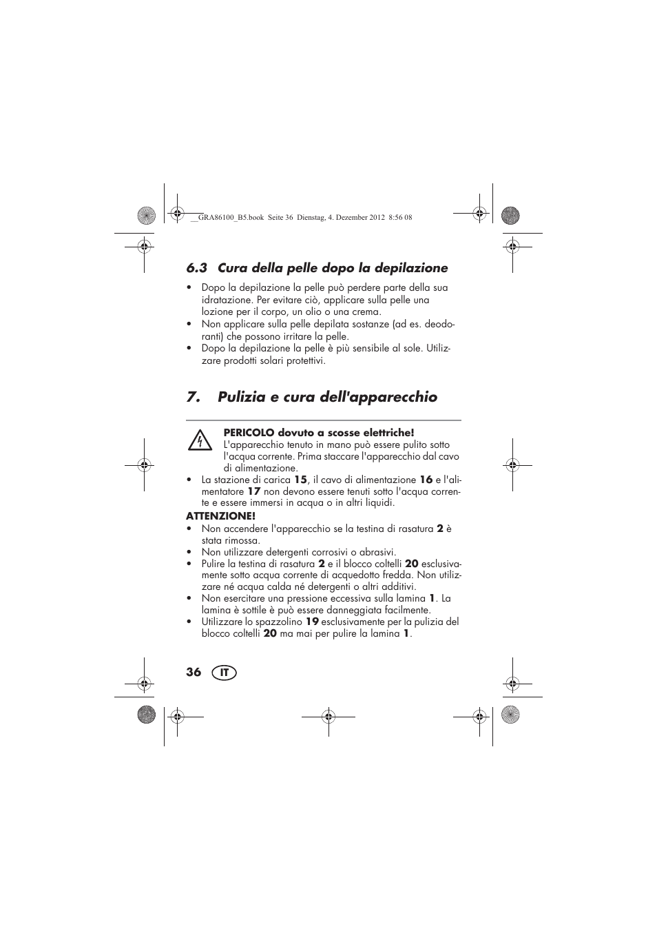 Pulizia e cura dell'apparecchio | Silvercrest SDR 1000 A1 User Manual | Page 38 / 116