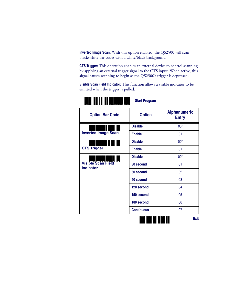 Datalogic Scanning QUICKSCAN QS2500 User Manual | Page 23 / 76