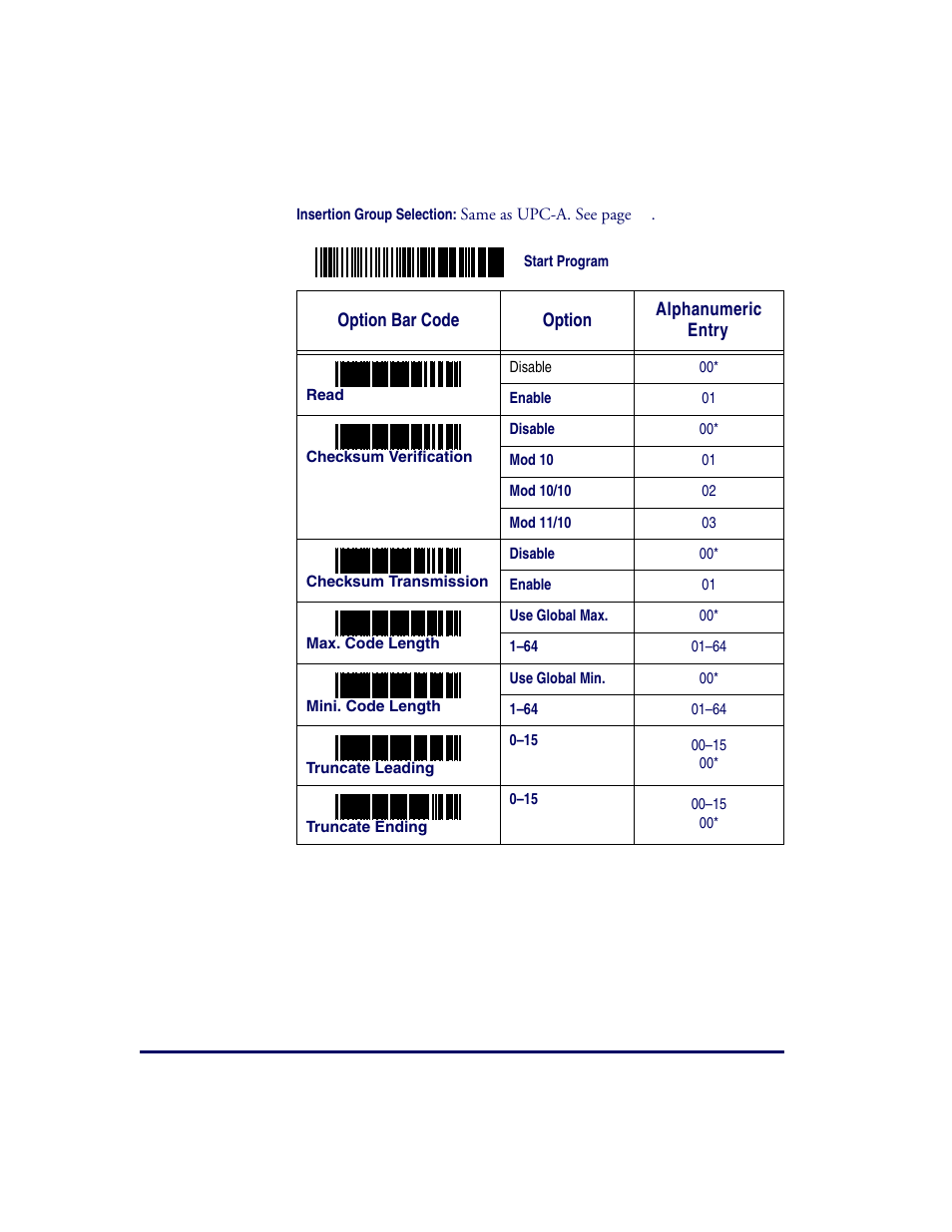 Datalogic Scanning QUICKSCAN QS2500 User Manual | Page 54 / 76