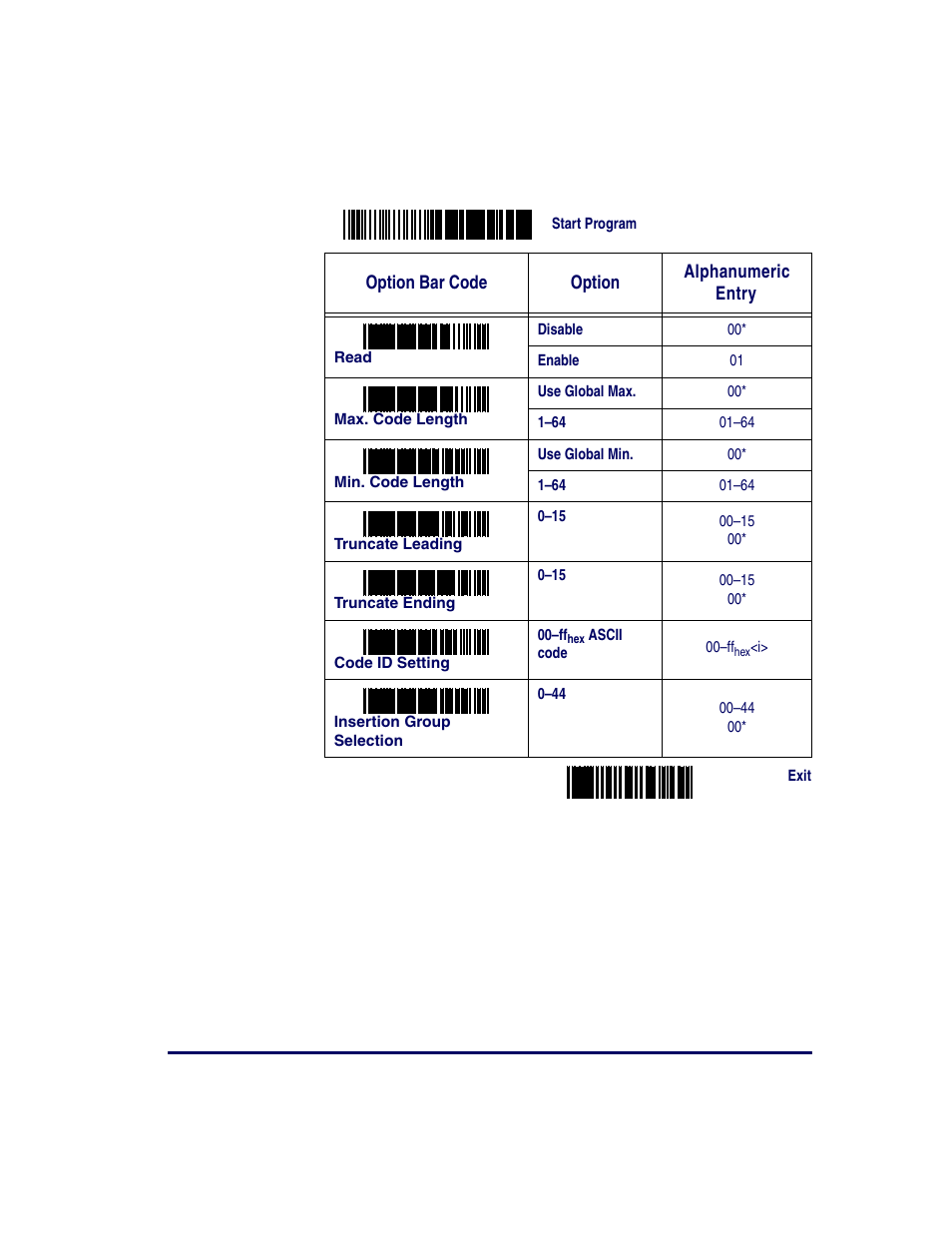 Datalogic Scanning QUICKSCAN QS2500 User Manual | Page 59 / 76