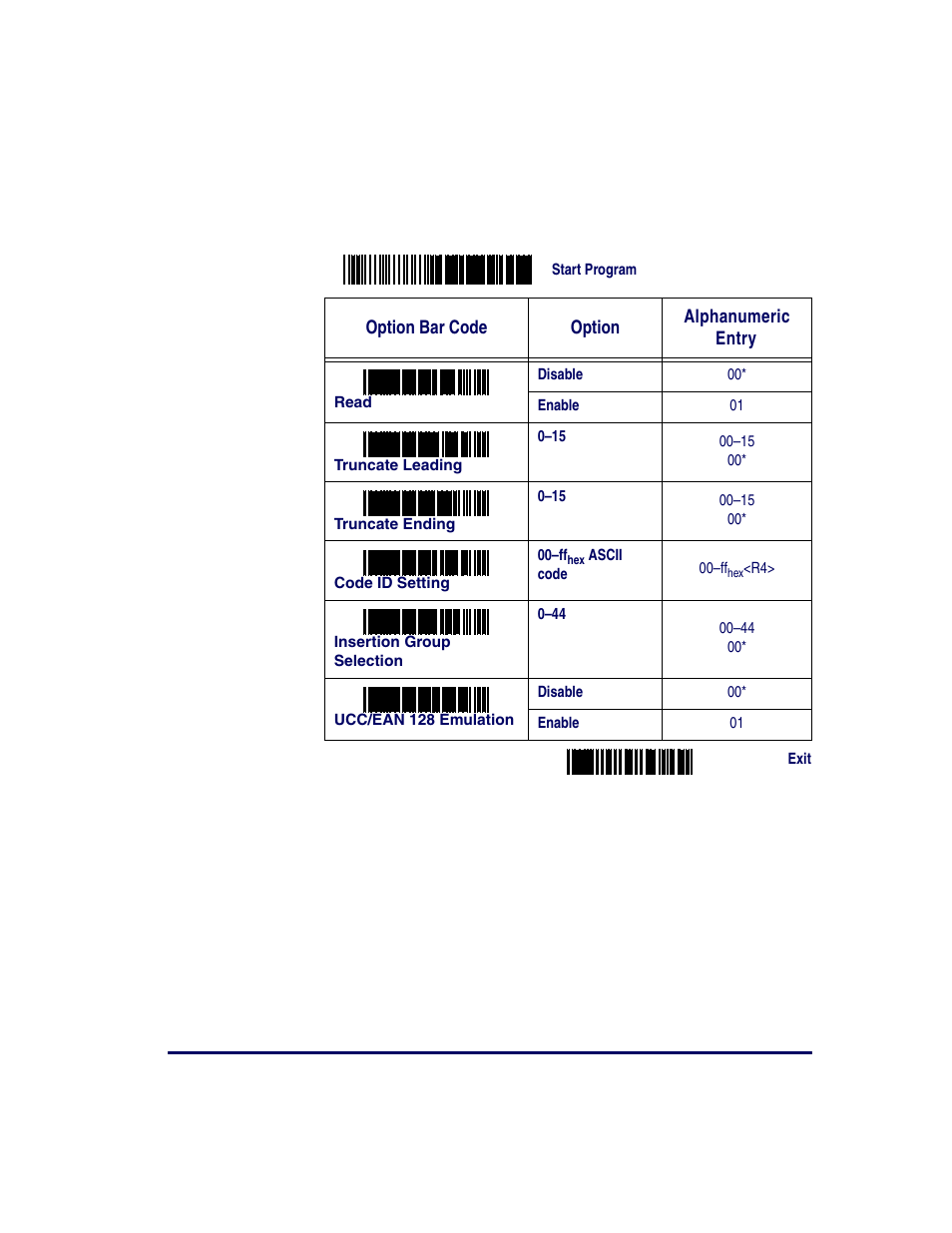 Rss-14 | Datalogic Scanning QUICKSCAN QS2500 User Manual | Page 65 / 76