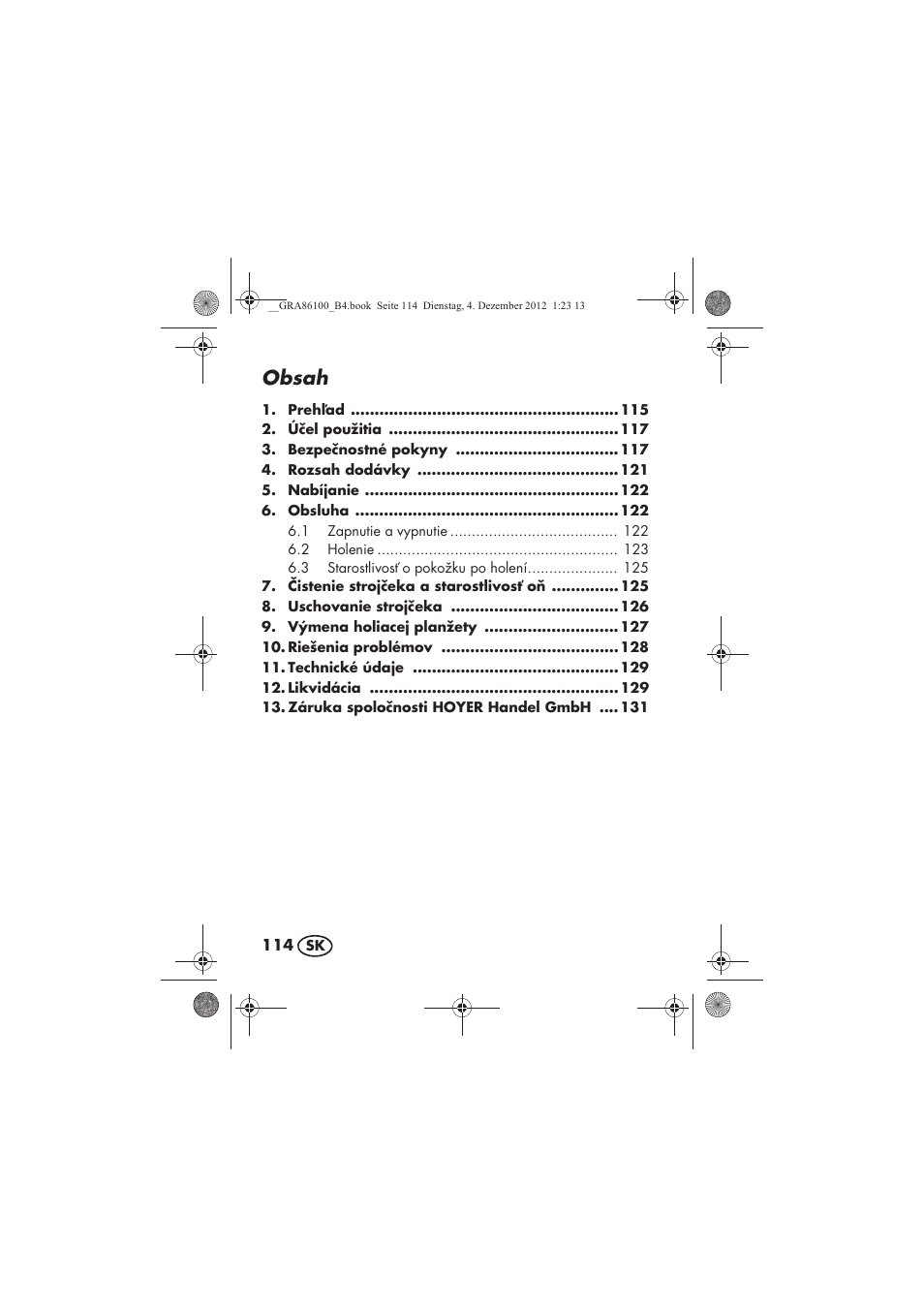 Silvercrest SDR 1000 A1 User Manual | Page 116 / 160