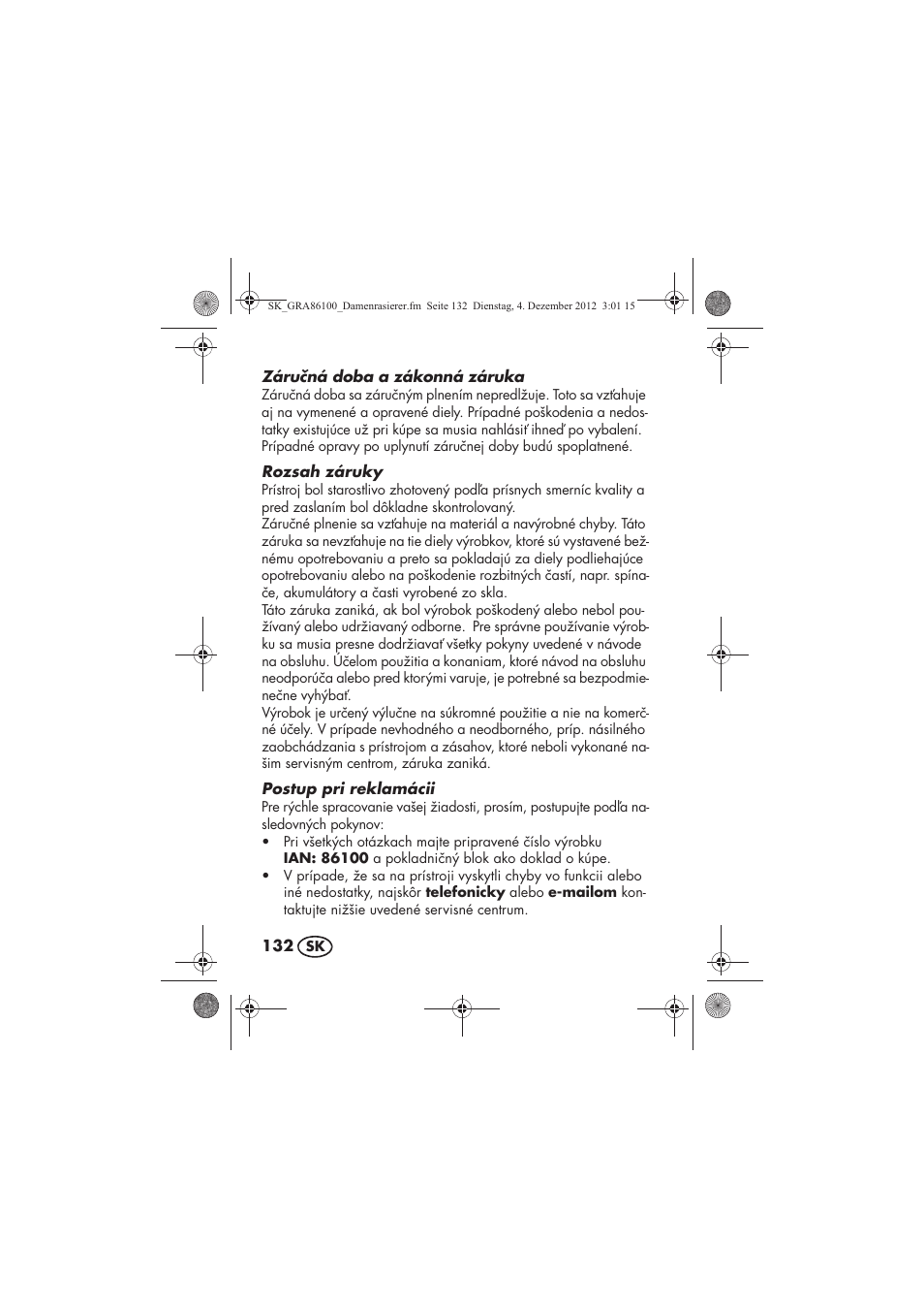 Silvercrest SDR 1000 A1 User Manual | Page 134 / 160