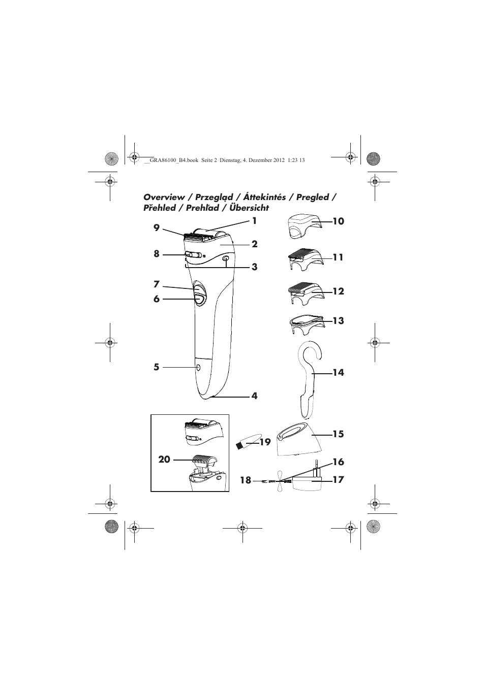 Silvercrest SDR 1000 A1 User Manual | Page 3 / 160