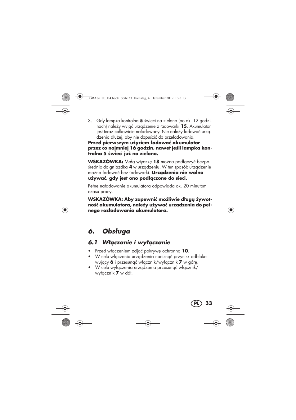 Obs uga | Silvercrest SDR 1000 A1 User Manual | Page 35 / 160