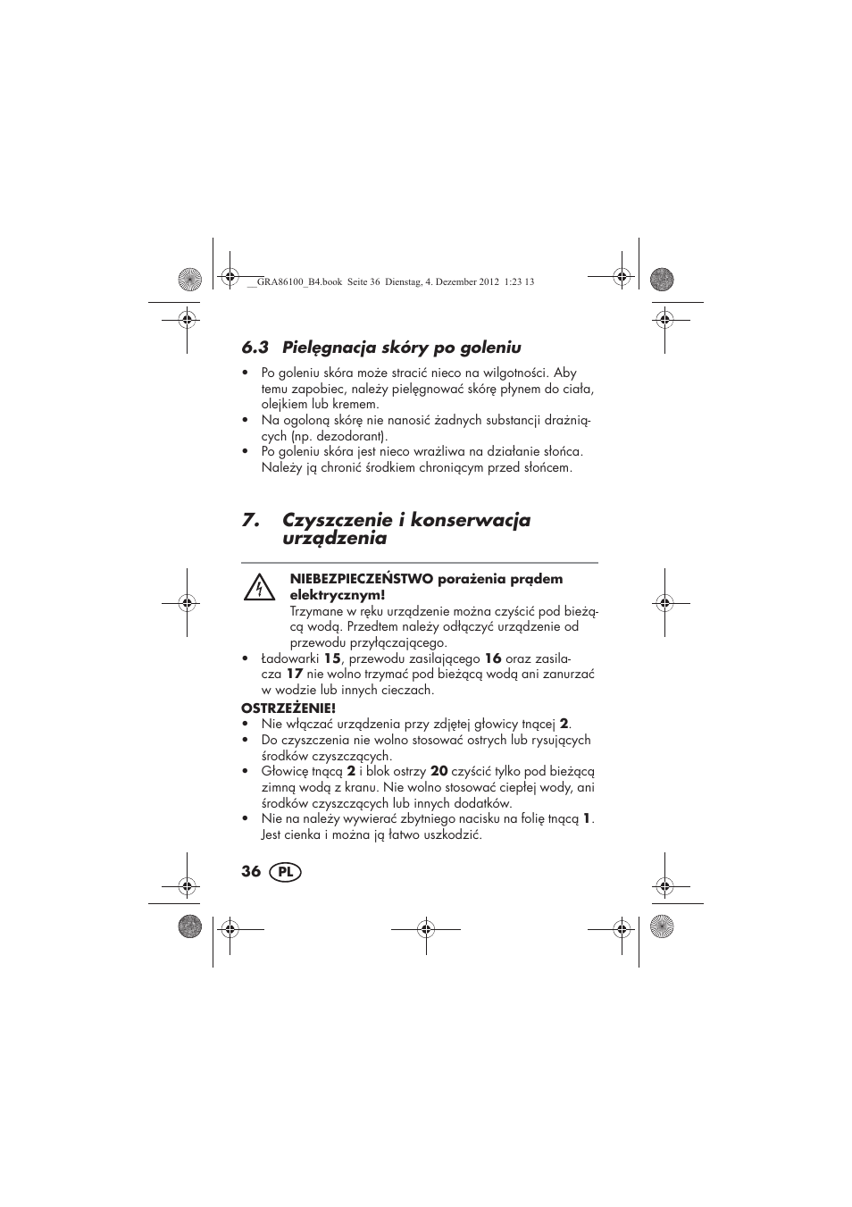 Czyszczenie i konserwacja urzdzenia | Silvercrest SDR 1000 A1 User Manual | Page 38 / 160