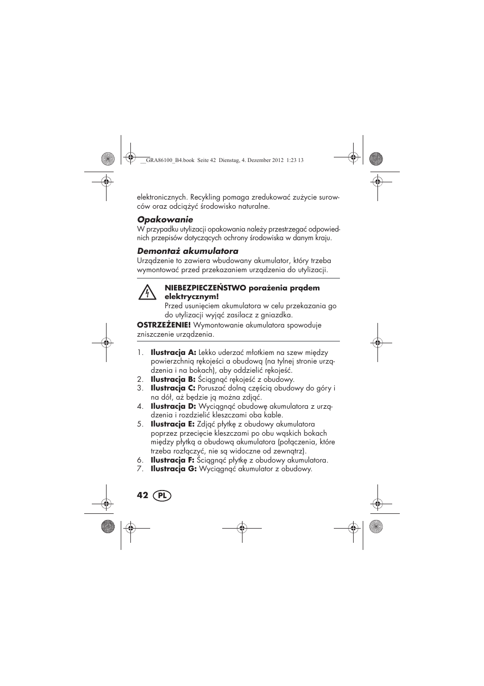 Silvercrest SDR 1000 A1 User Manual | Page 44 / 160