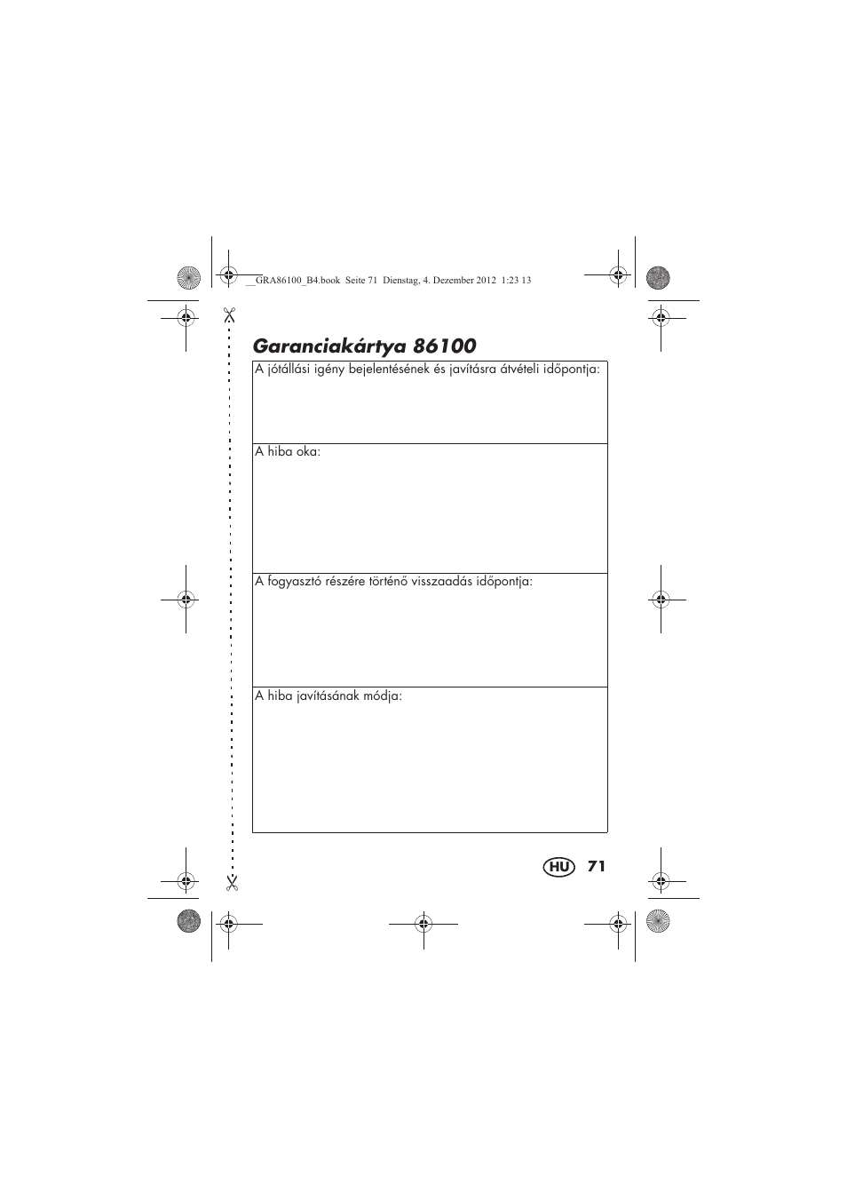 Silvercrest SDR 1000 A1 User Manual | Page 73 / 160