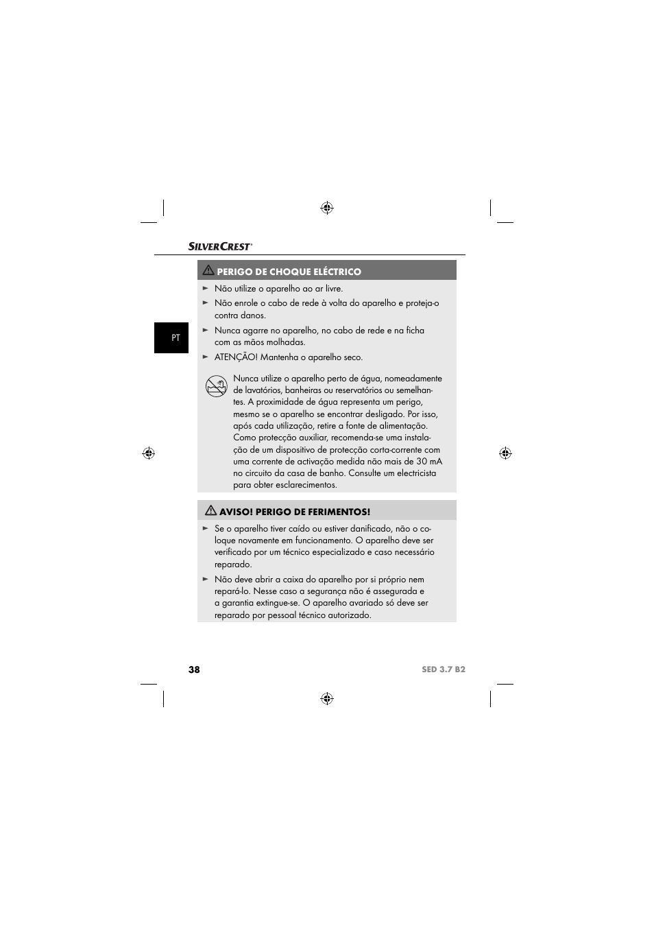 Silvercrest SED 3.7 B2 User Manual | Page 41 / 84