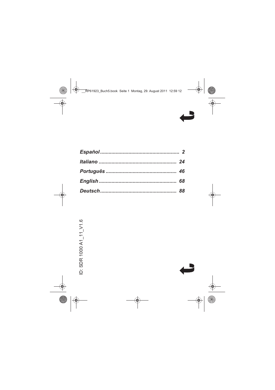 Silvercrest SDR 1000 A1 User Manual | Page 2 / 114