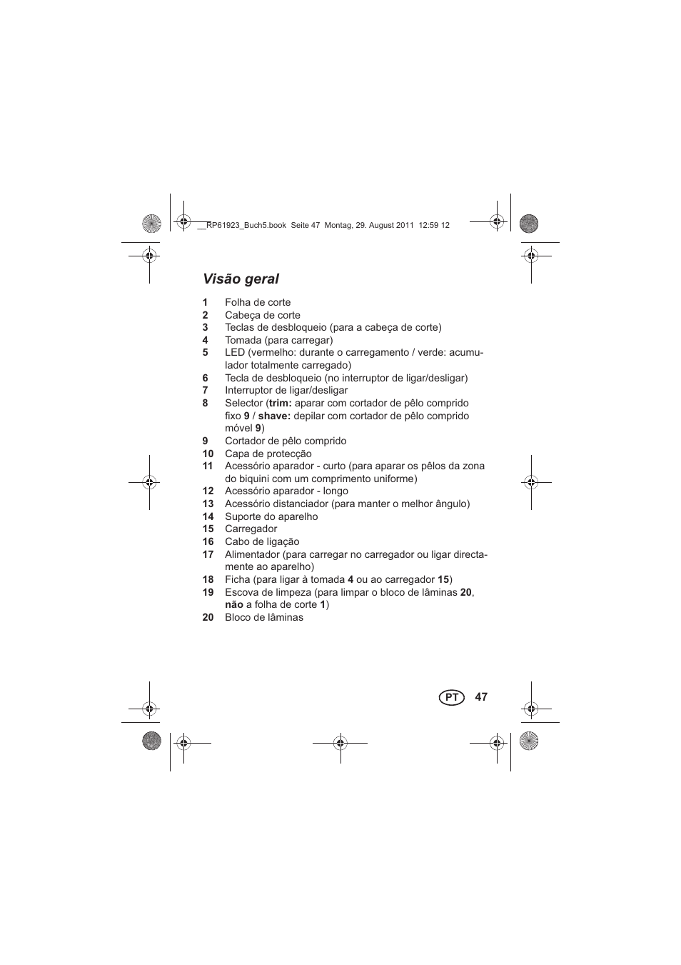 Visão geral | Silvercrest SDR 1000 A1 User Manual | Page 49 / 114